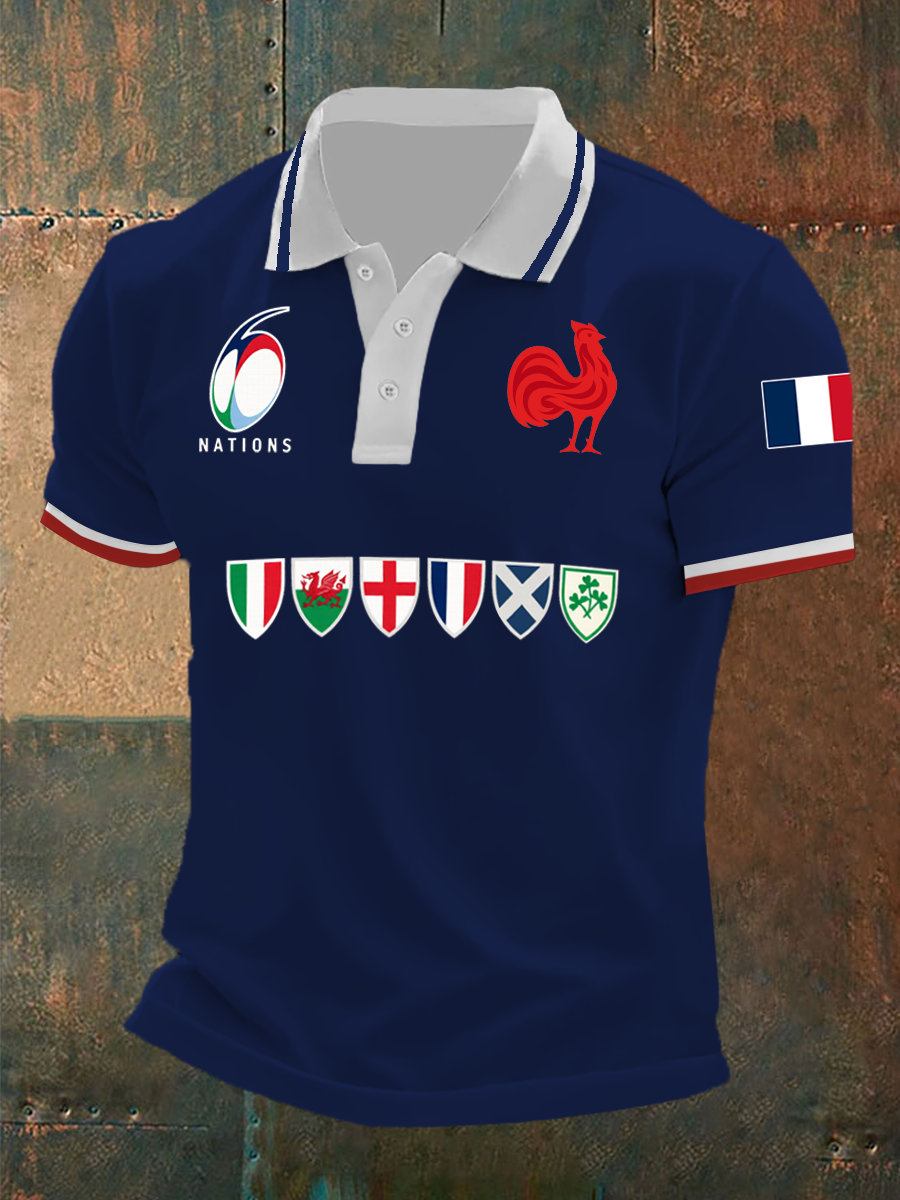 Chemise France Rugby Homme