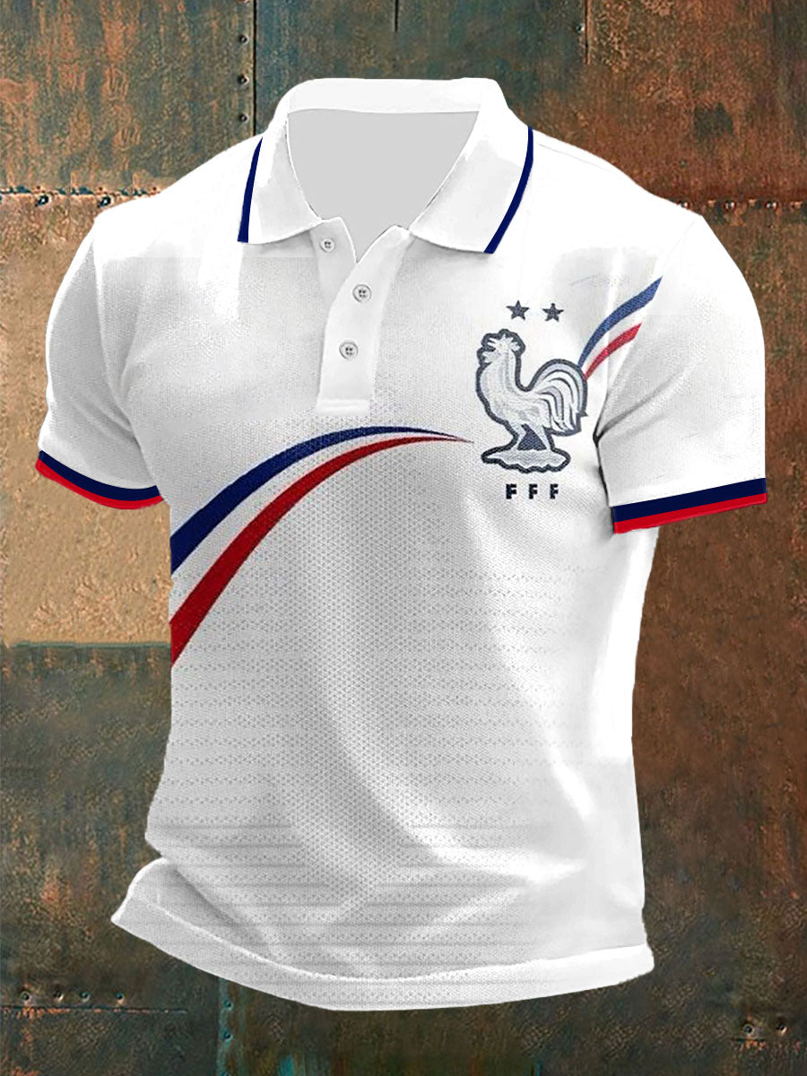Chemise à manches courtes France Rugby Homme