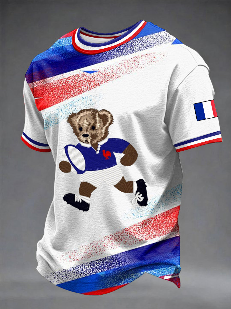 T-shirt imprimé France Rugby Homme