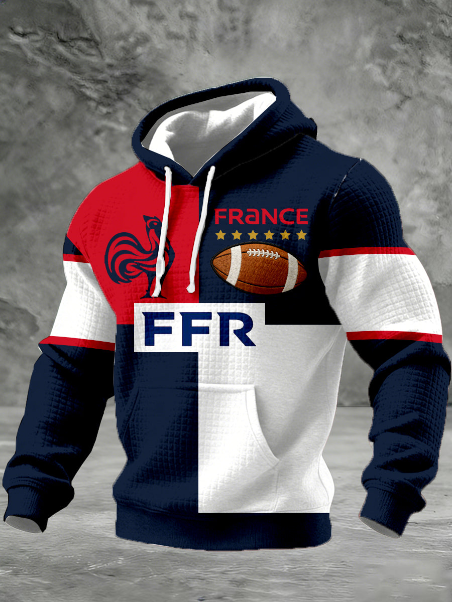 Sweat-shirt Homme French Rugby Imprimé