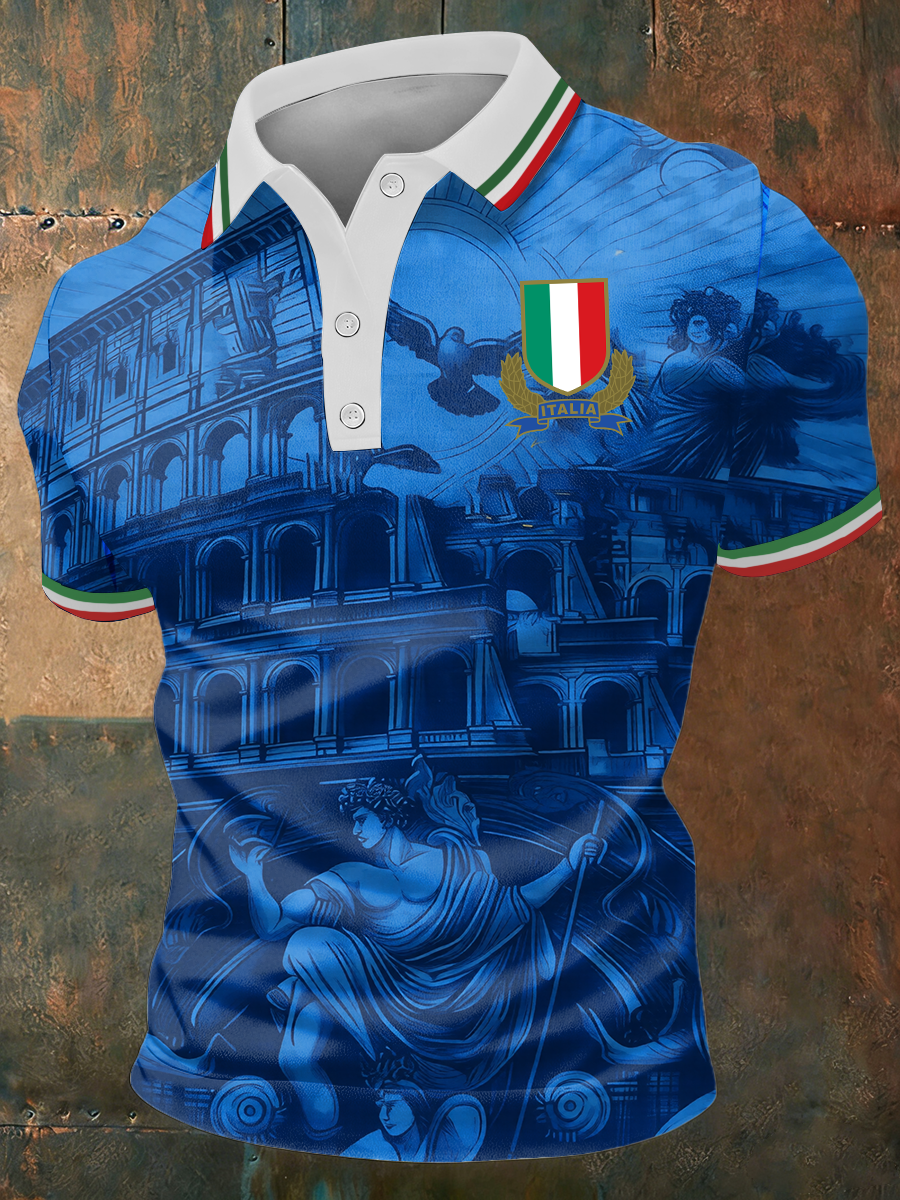 Chemise Rugby Italie pour homme