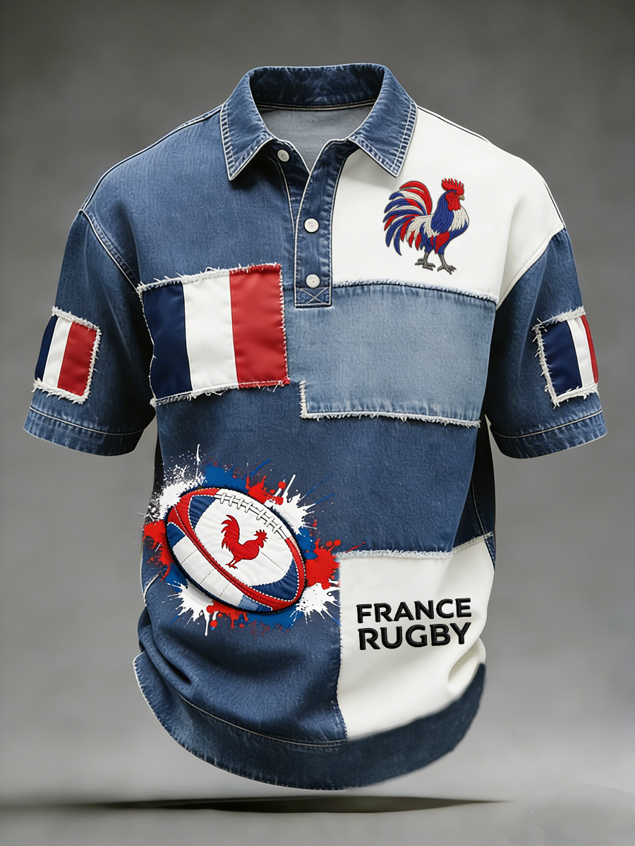 Maillot de rugby France pour hommes