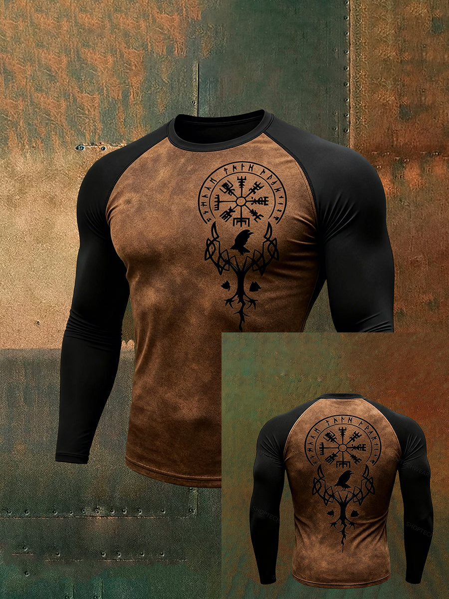 T-shirt Viking à manches longues Homme