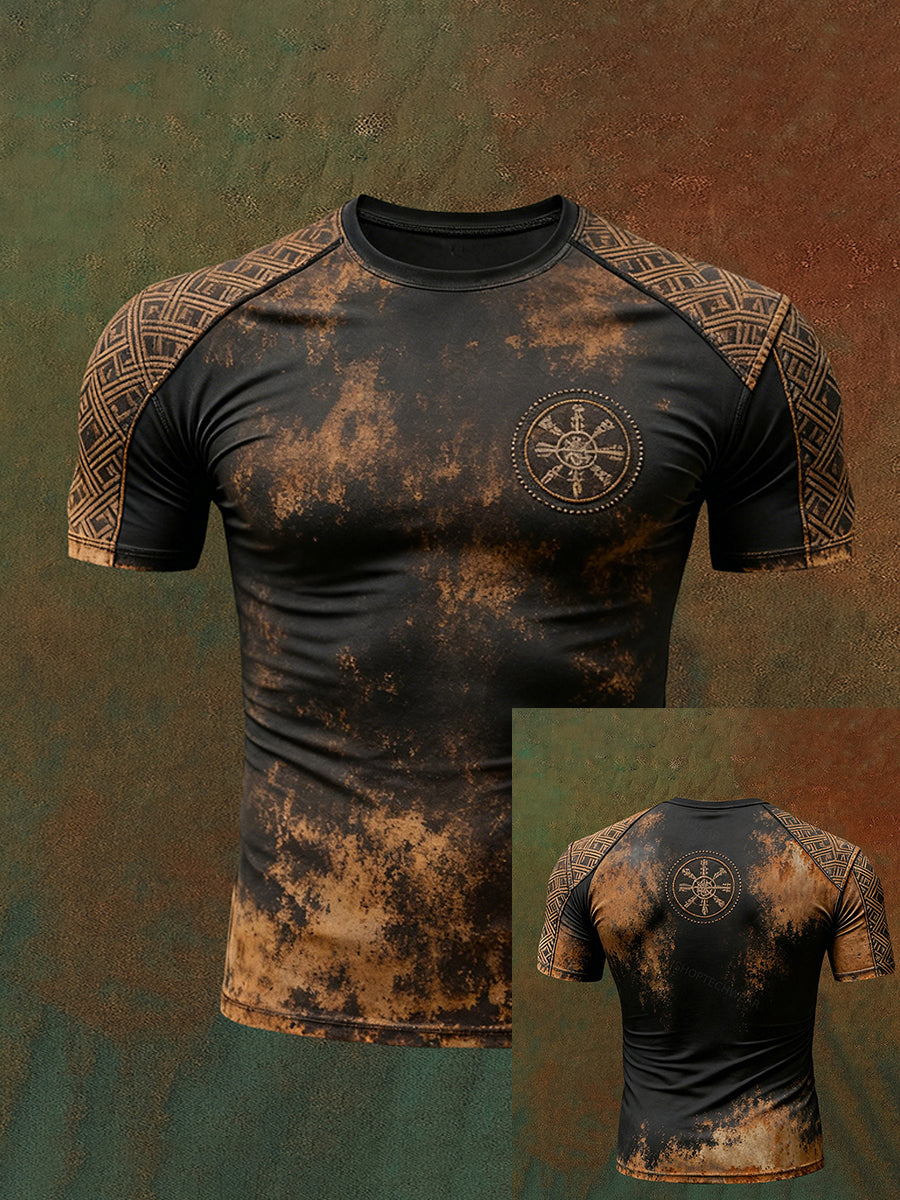 T-shirt viking pour hommes