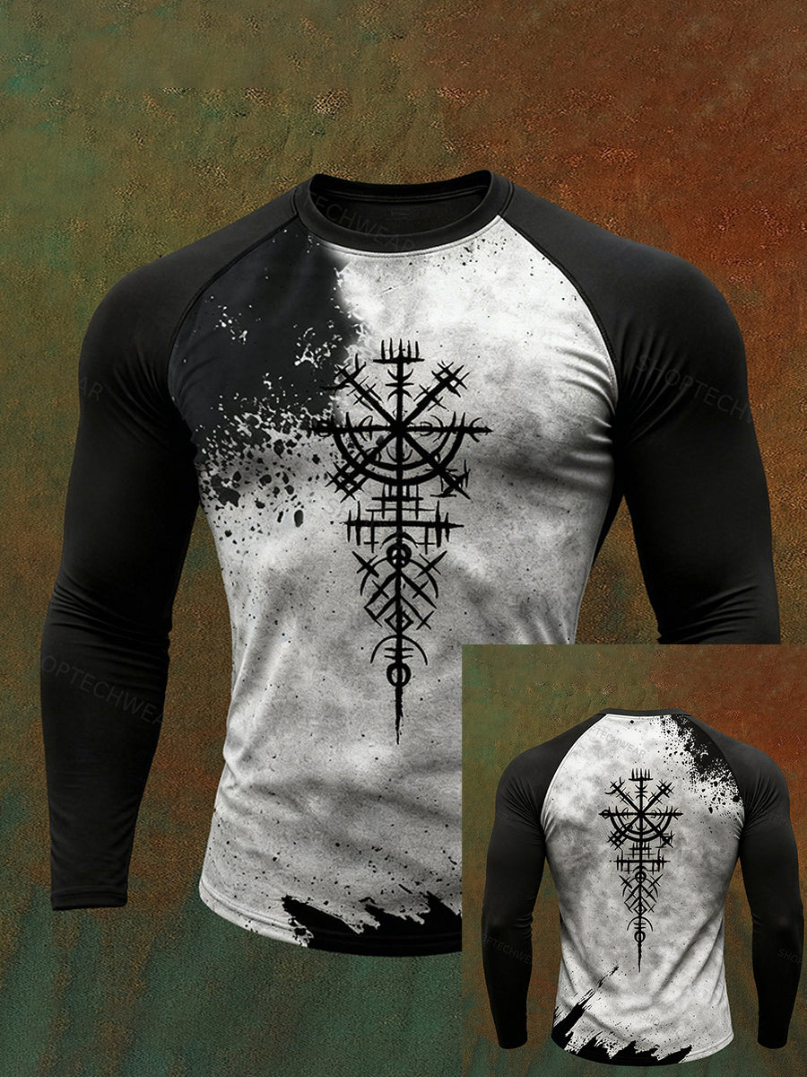 T-shirt Viking à manches longues Homme