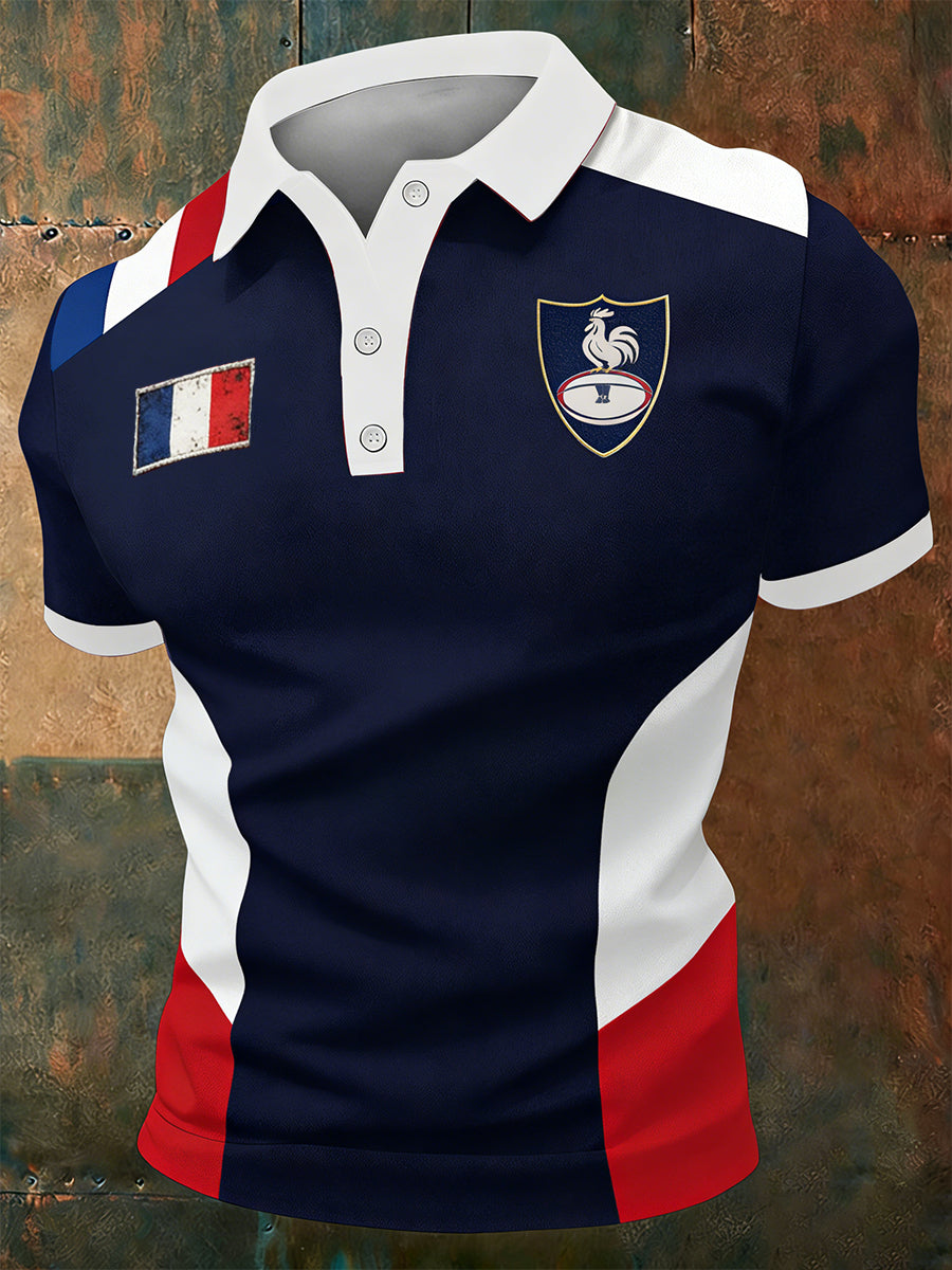 Polo Rugby Français Homme