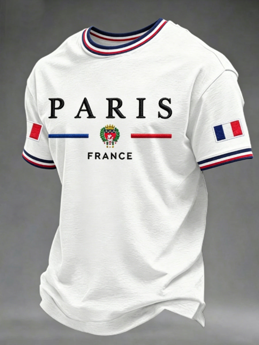 T-shirt à manches courtes pour hommes