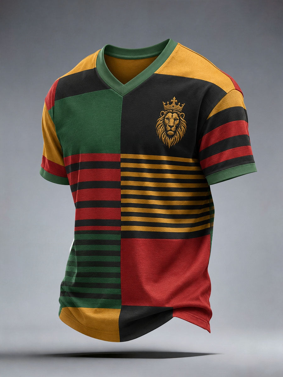T-shirt homme Reggae Lion