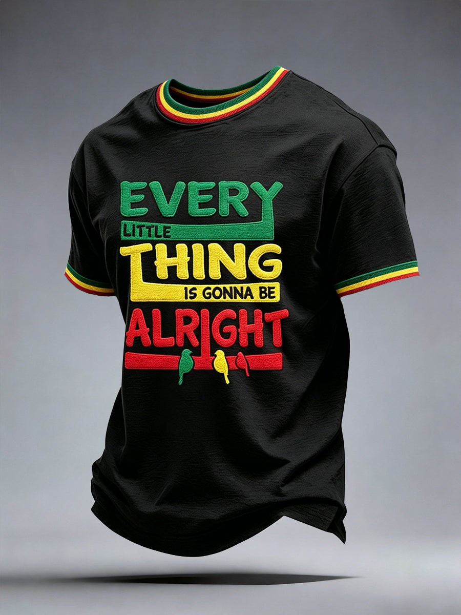 T-shirt pour hommes à l’effigie de la musique reggae