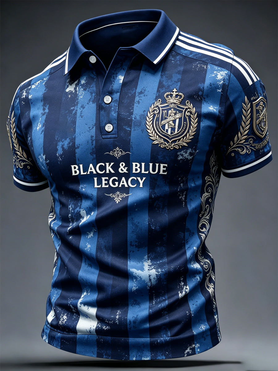 Haut décontracté pour passionné de football, modèle du Club Bruges KV, avec imprimé