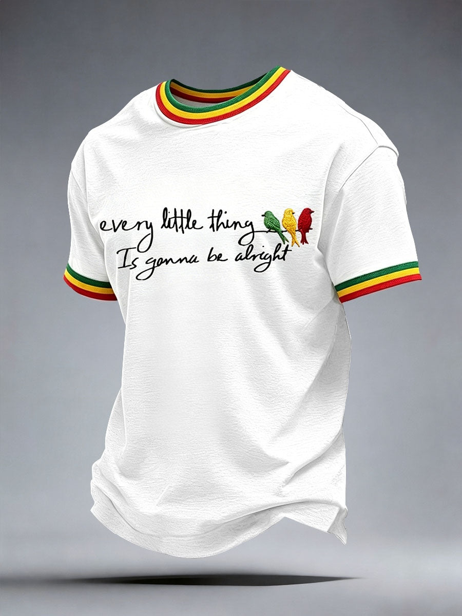T-shirt pour hommes à l’effigie de la musique reggae