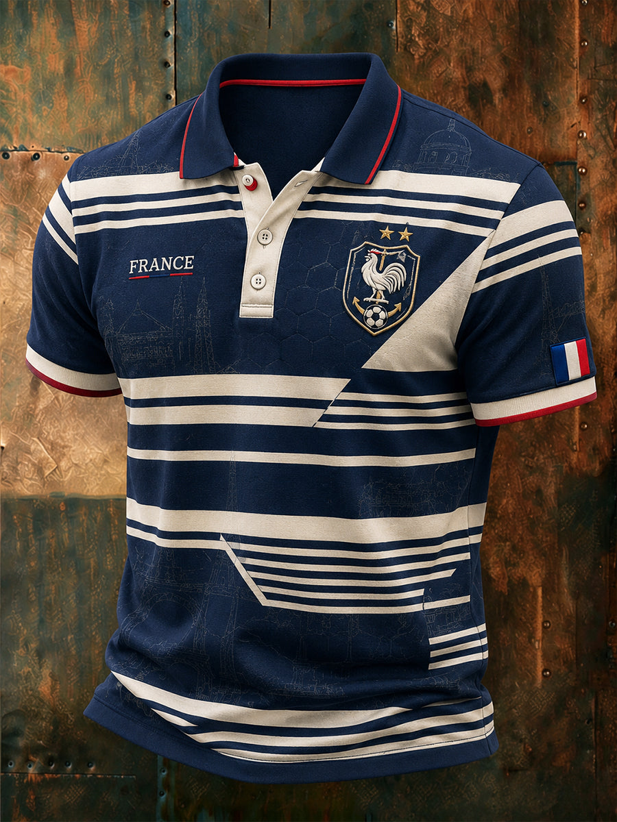 T-shirt manches courtes France Football pour homme