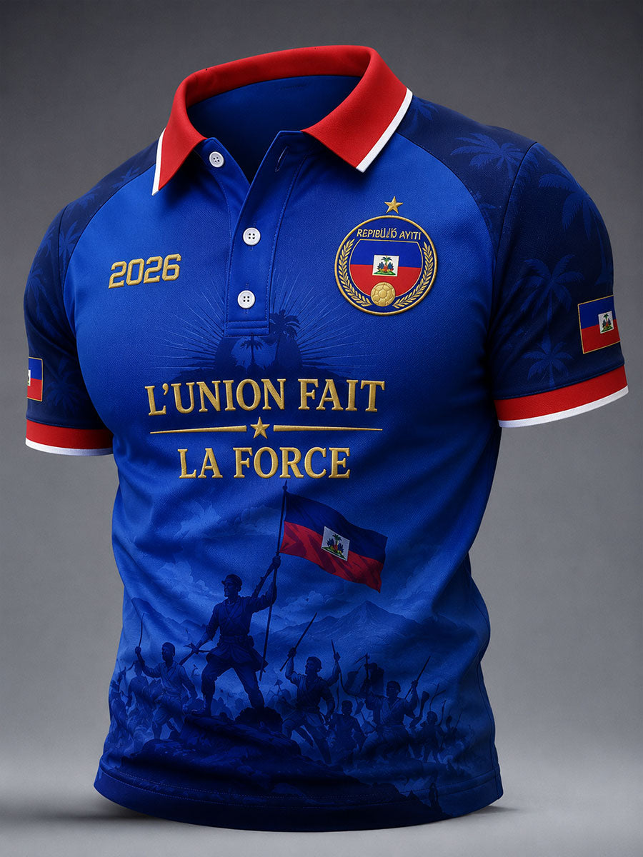 2026 Haiti Football Tops pour hommes
