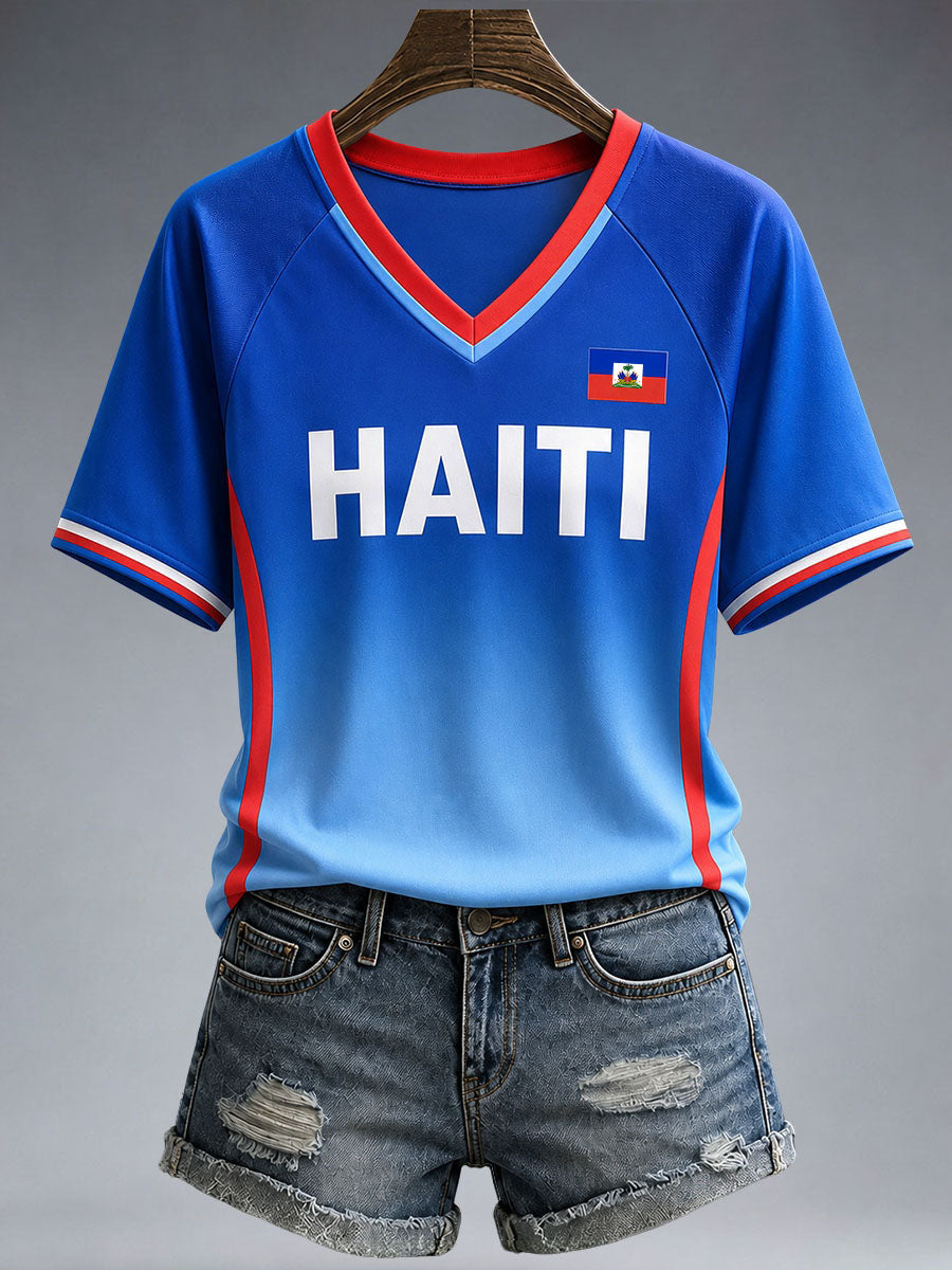 T-shirt Haïti pour femmes