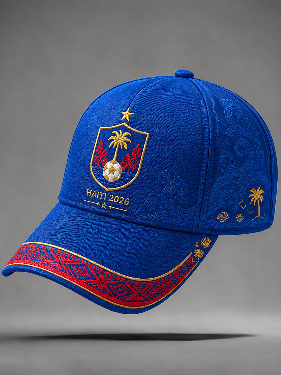 2026 Haïti Football Casual Unisexe Chapeau