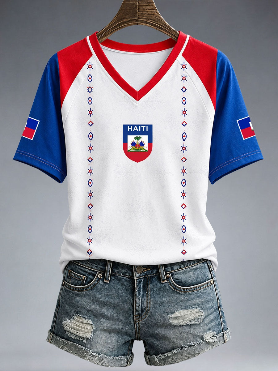T-shirt Haïti Femme