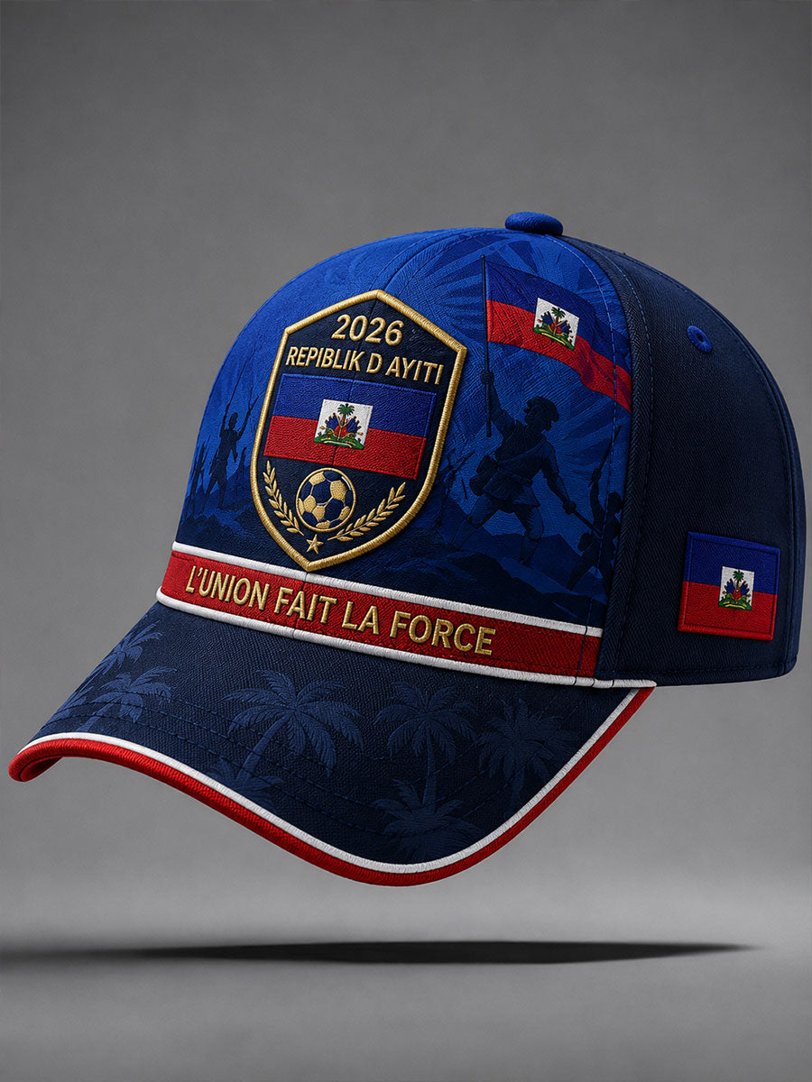 Casquettes unisexe de football Haïti 2026