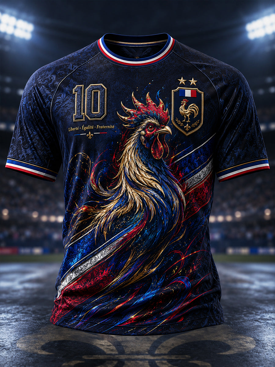 T-shirt manches courtes France Football pour homme