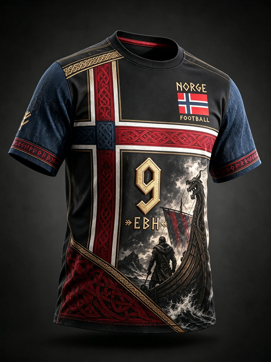 Norway Day Commemorative Art Print T-shirt pour hommes