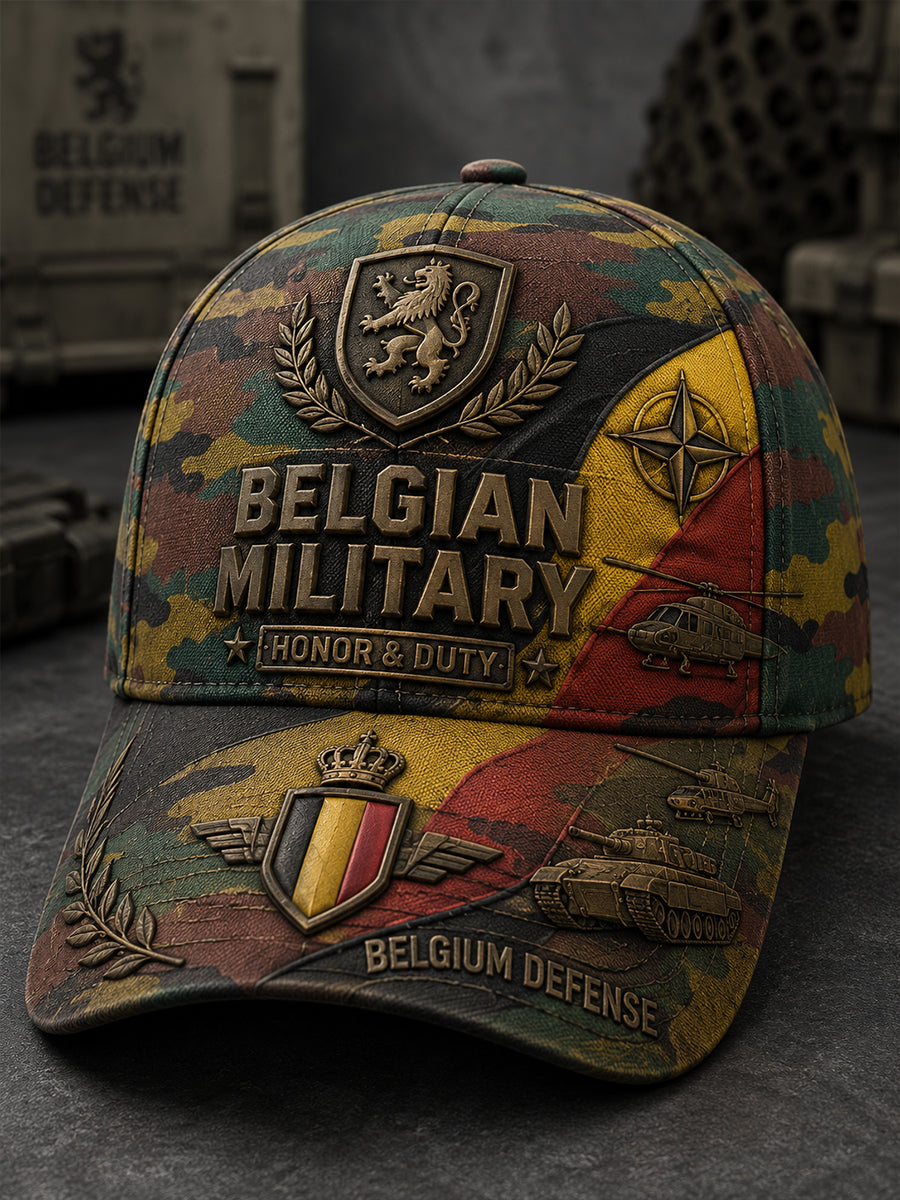 Chapeau imprimé camouflage militaire pour hommes
