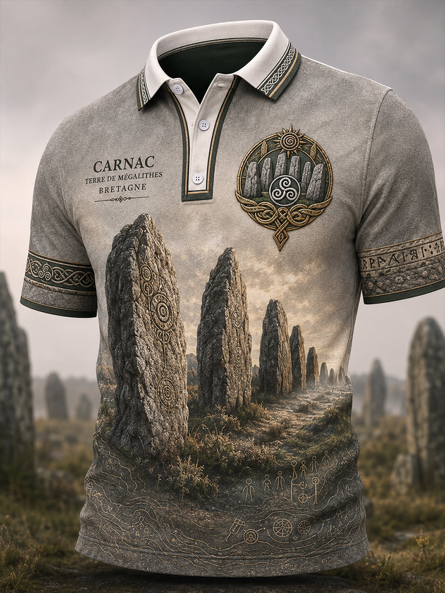 T-shirt manches courtes Brittany France Homme