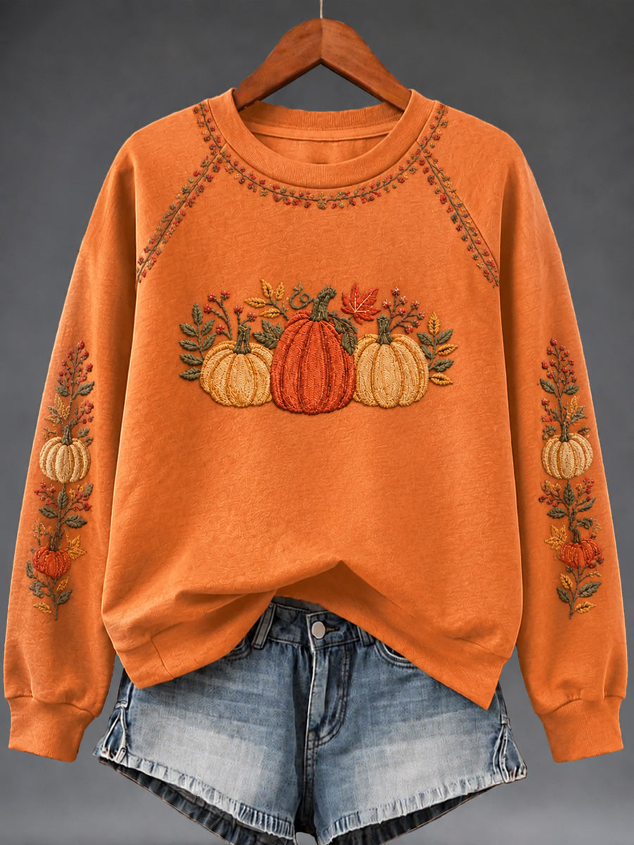 Femmes Automne Art Imprimer Sweatshirt