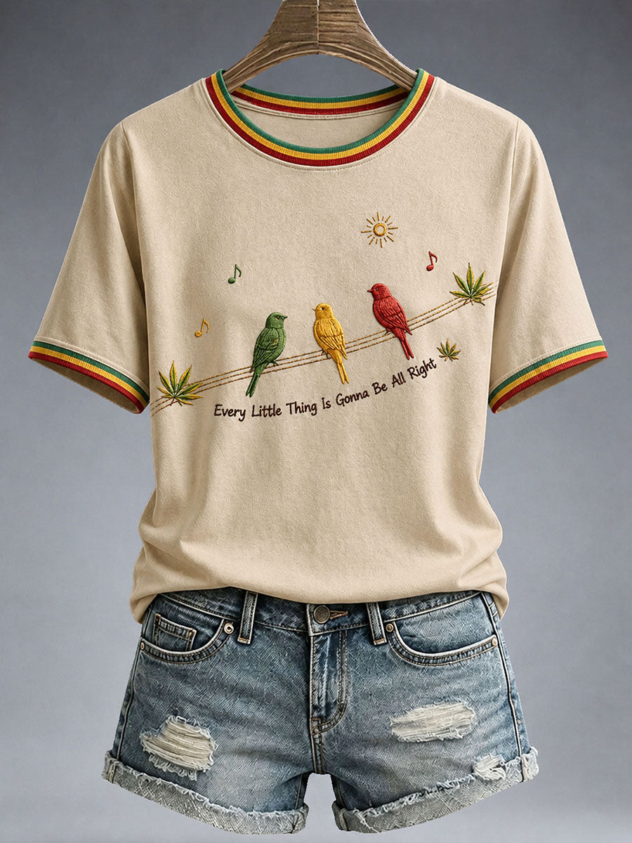 T-shirt pour femmes «Tout va bien se passer»