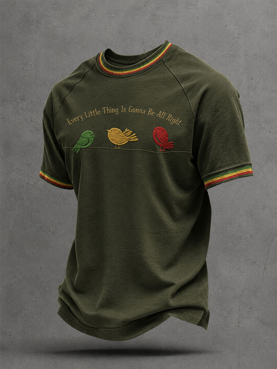 T-shirt pour homme «Tout ira bien»