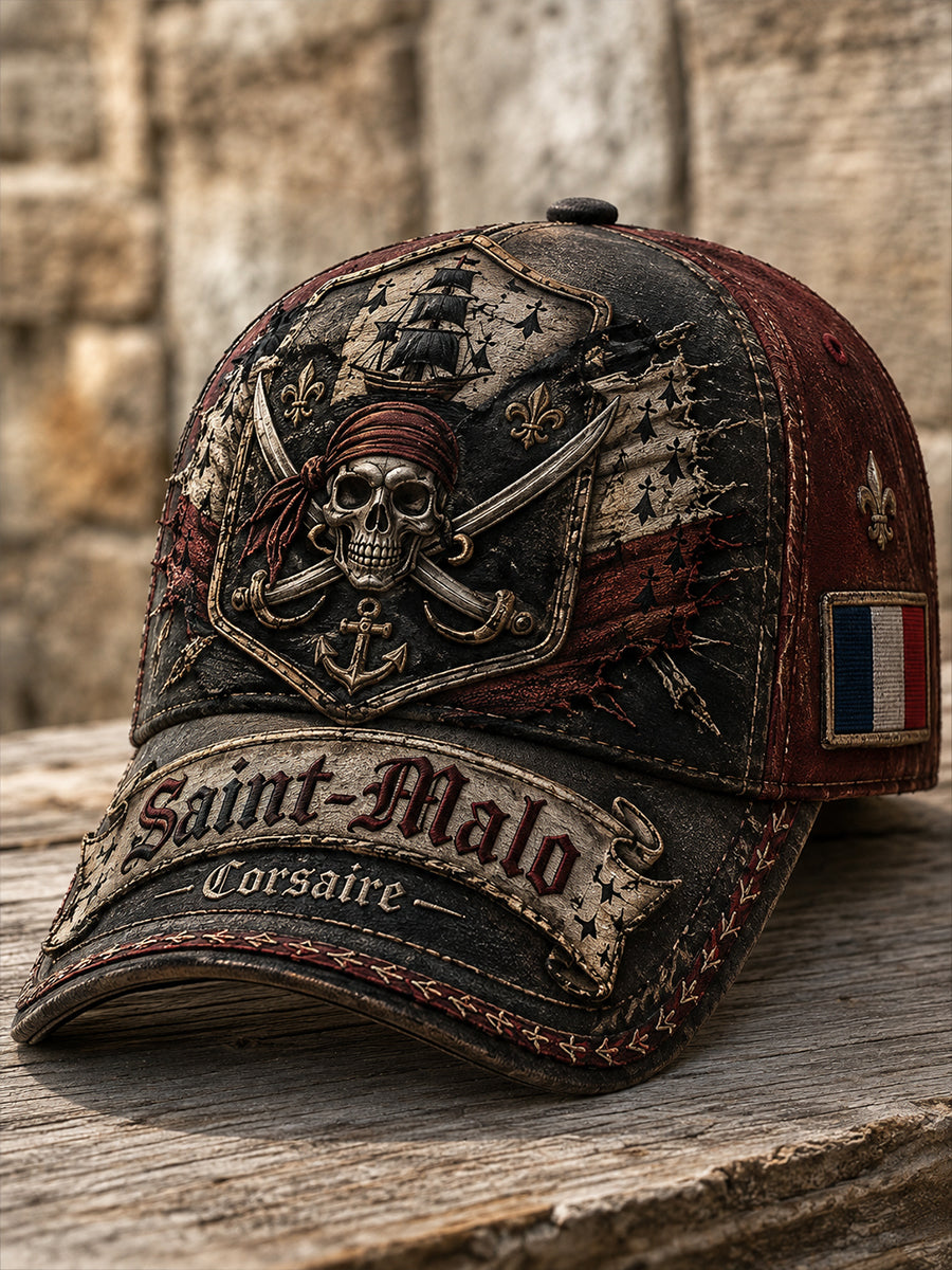 Chapeau gothique France corsaire Saint-Malo unisexe