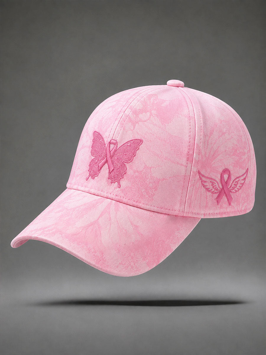 Chapeau unisexe à imprimé animalier pour la prévention du cancer du sein
