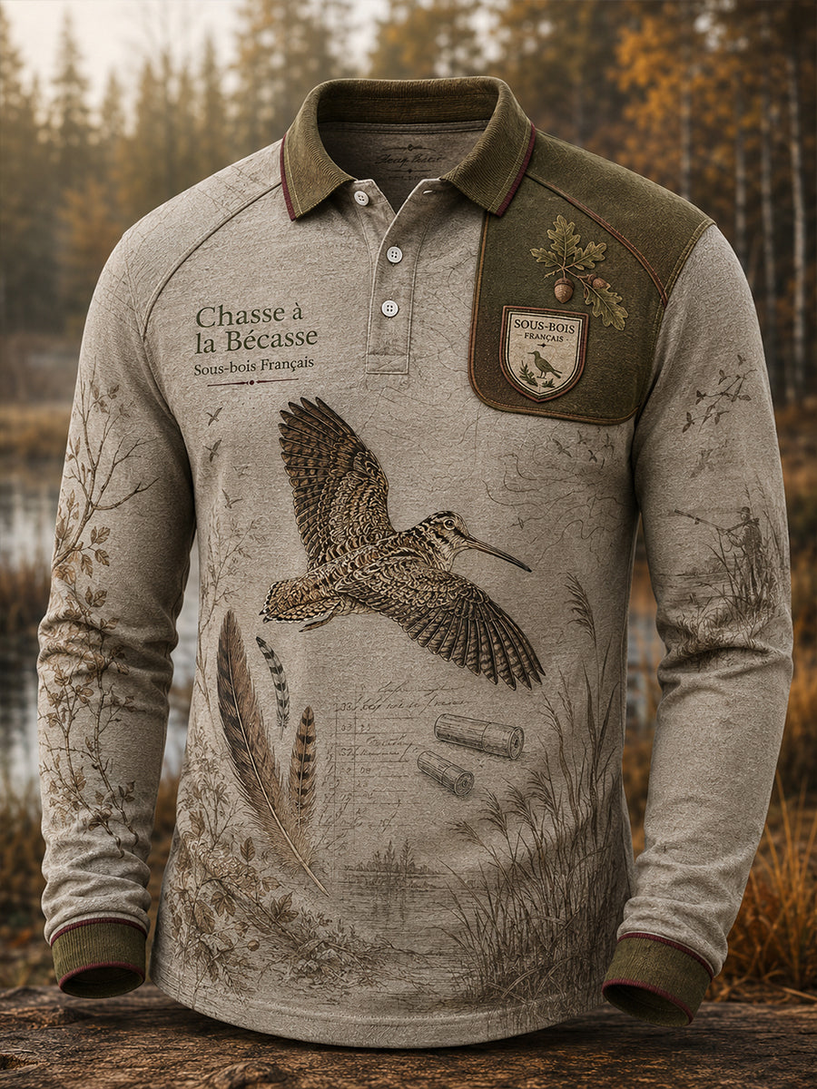 Chemise à manches longues de chasse pour homme en France