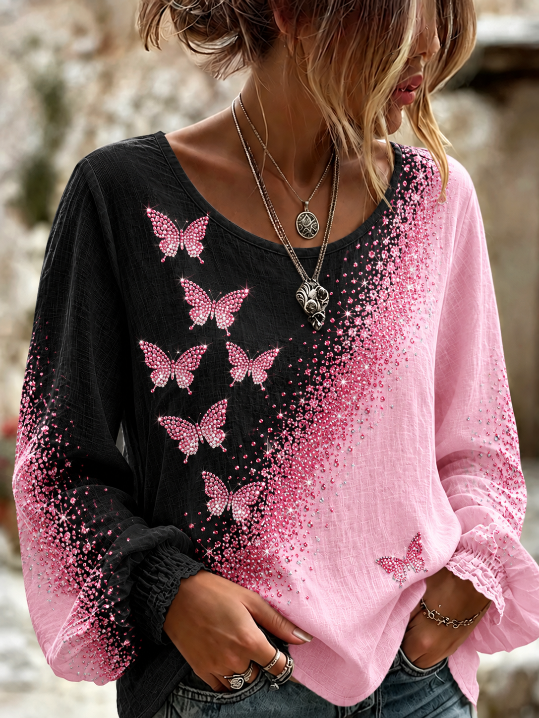 Chemise Cancer du sein Femme