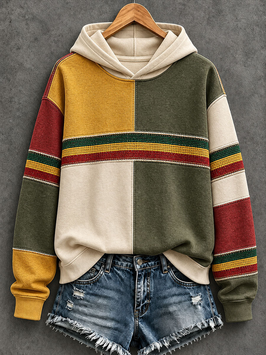 Sweat à capuche pour femme inspiré du reggae