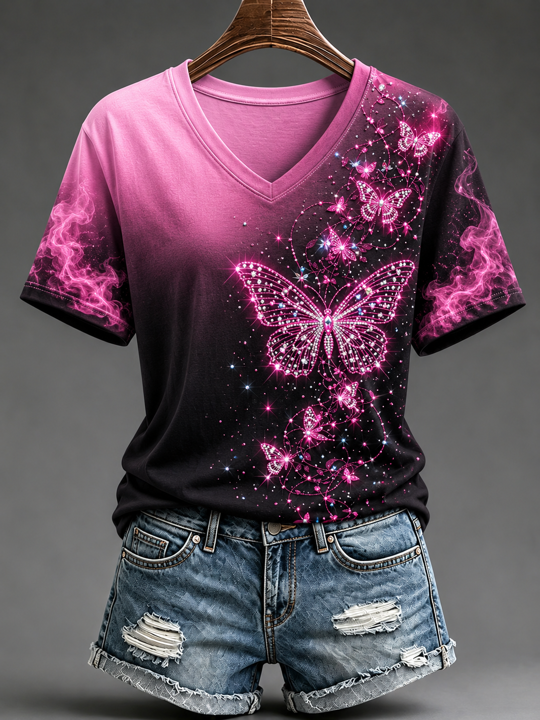 T-shirt à manches courtes pour le cancer du sein chez la femme