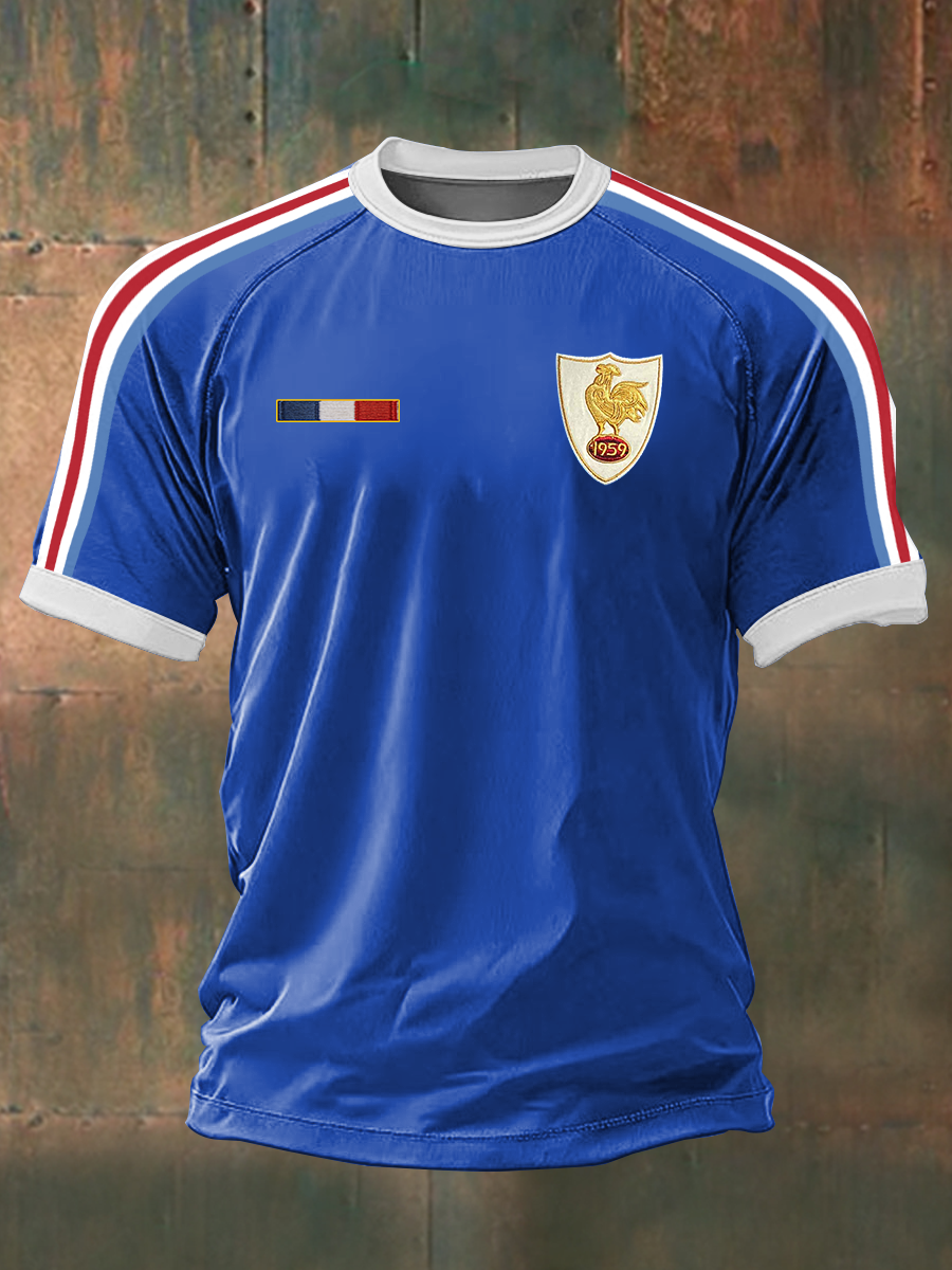 T-shirt à manches courtes France Rugby pour hommes