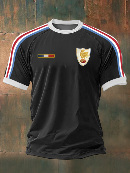 T-shirt à manches courtes France Rugby pour hommes