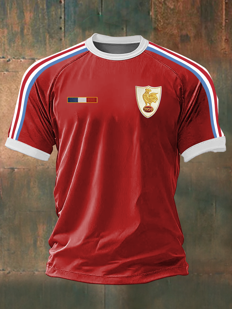 T-shirt à manches courtes France Rugby pour hommes