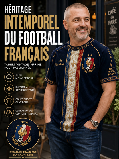 T-shirt manches courtes France Football pour homme