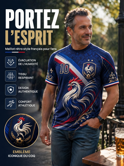 T-shirt manches courtes France Football pour homme