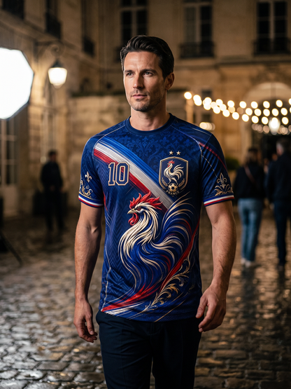 T-shirt manches courtes France Football pour homme
