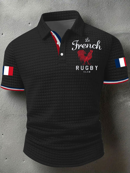 Chemise à manches courtes France Rugby Homme