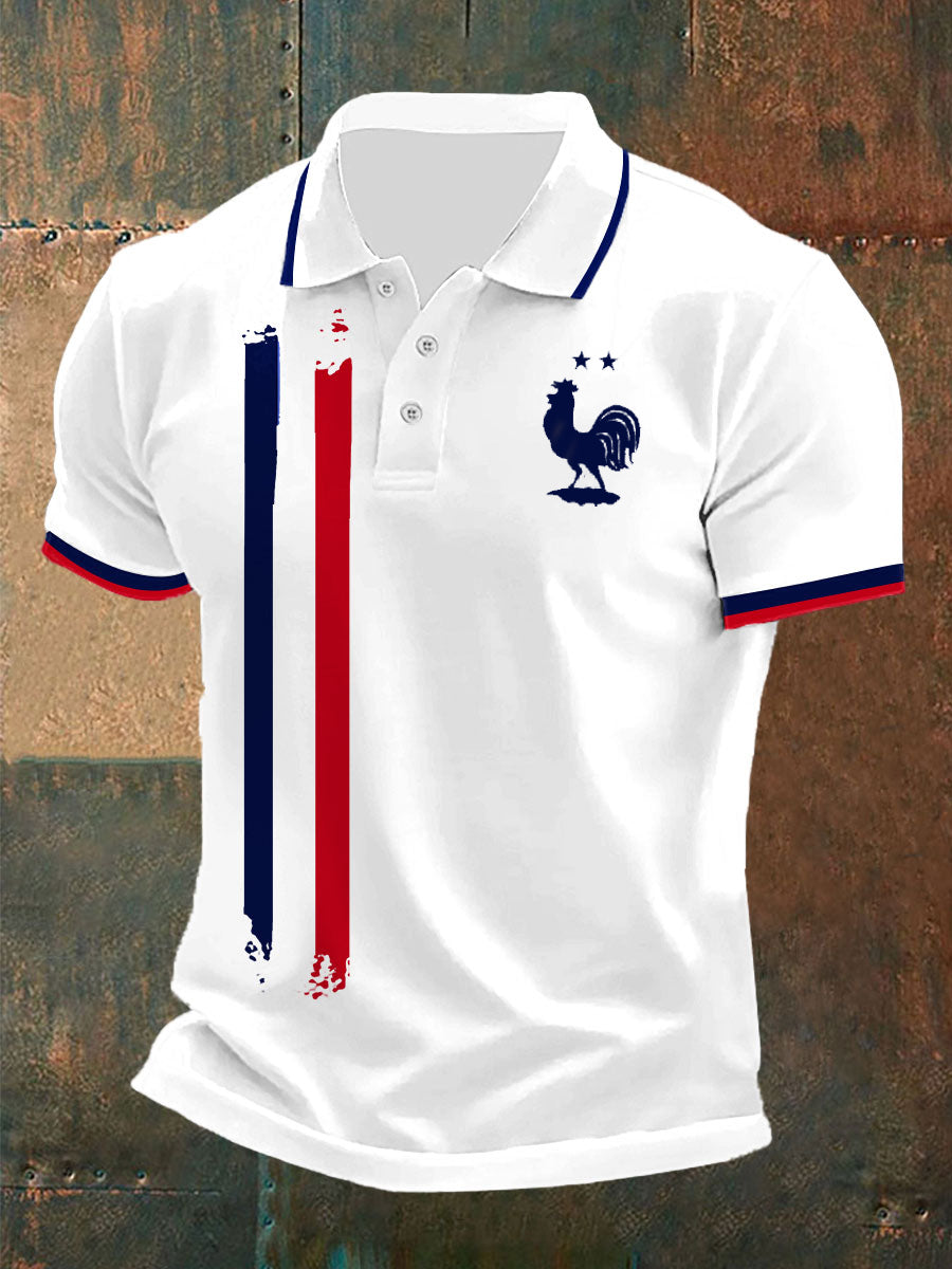 Chemise à manches courtes France Rugby Homme