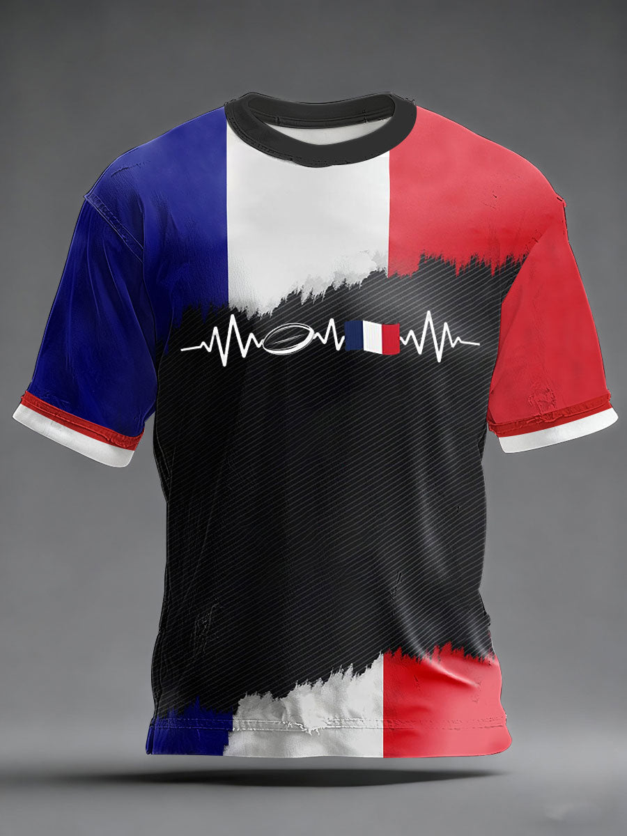 T-shirt à manches courtes France Rugby Homme