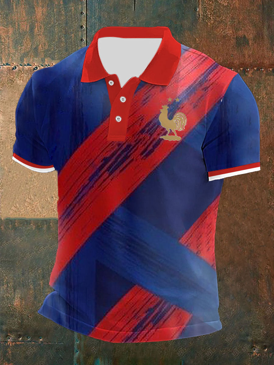 Chemise à manches courtes France Rugby Homme
