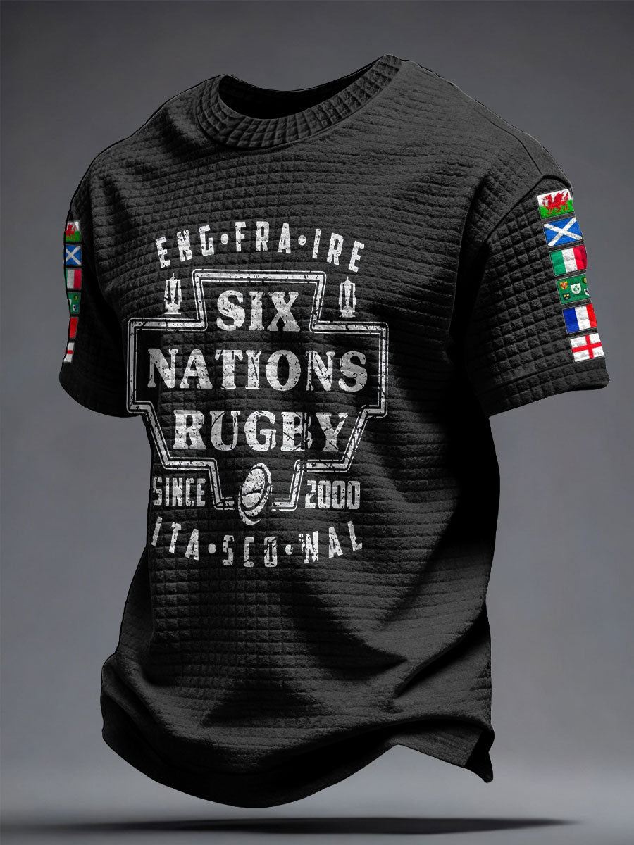 T-shirt imprimé 6 Nations Rugby Lover Homme