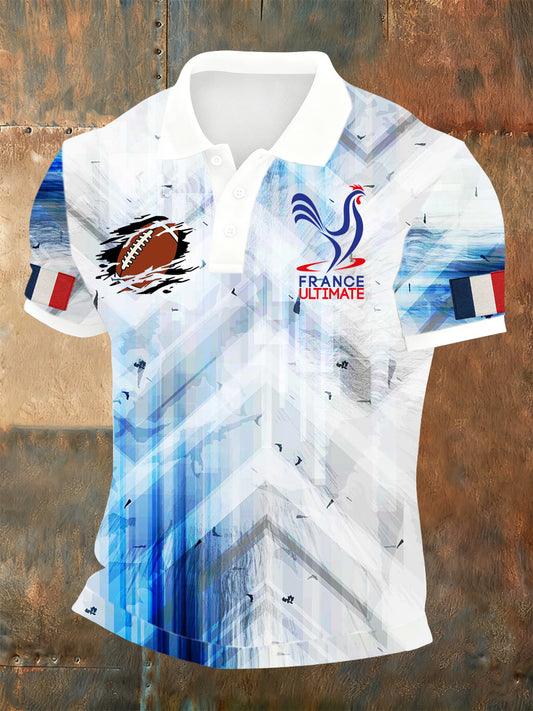 Polo Homme Imprimé French Rugby