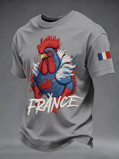 T-shirt à manches courtes France Rugby pour hommes