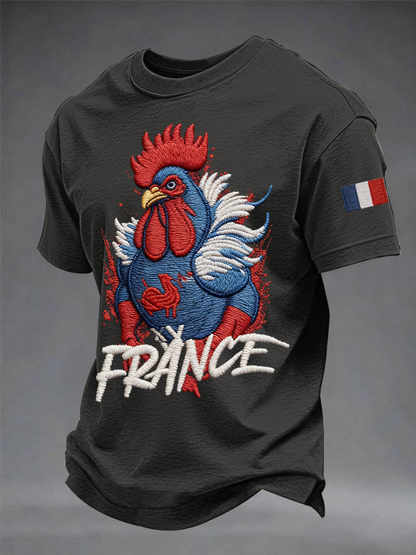 T-shirt à manches courtes France Rugby pour hommes