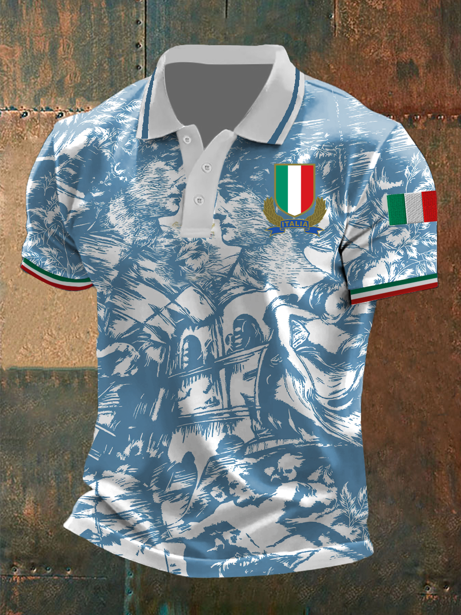 Chemise Rugby Italie Homme