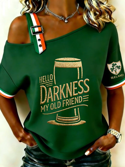 Chemise Hello Darkness My Old Friend Femme